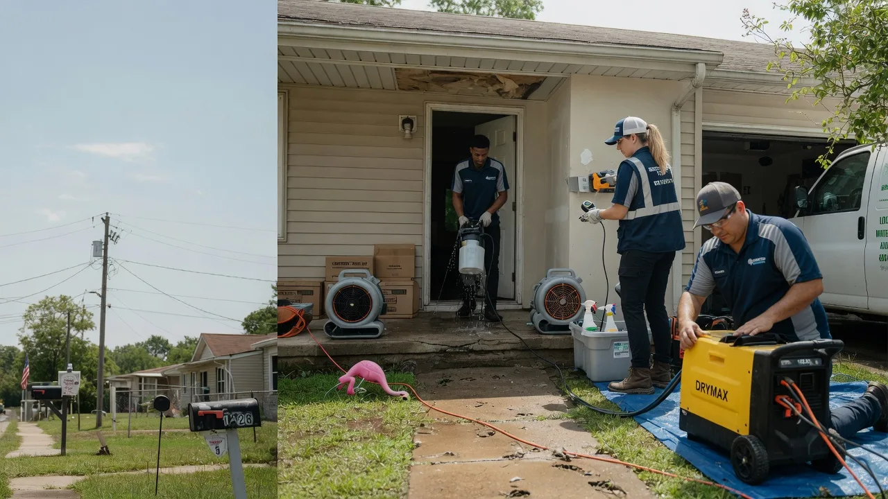 Storm Damage Water Removal in Chandler, IN near me